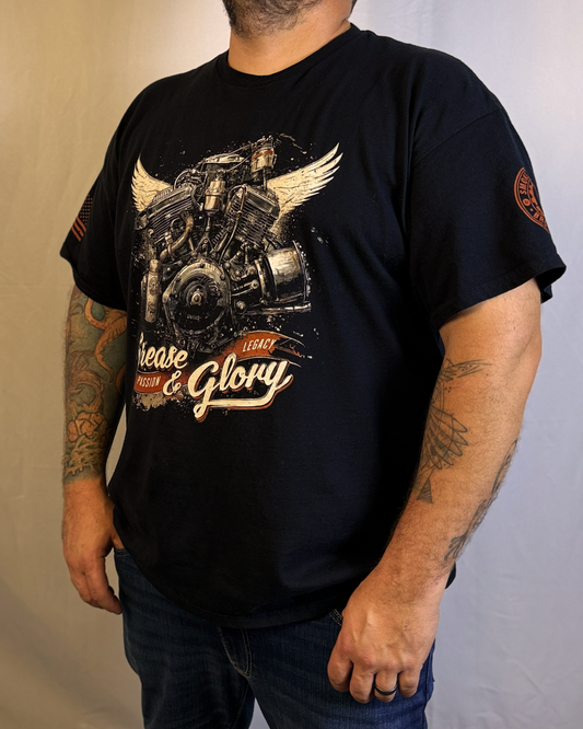 Grease & Glory – Legacy Tee