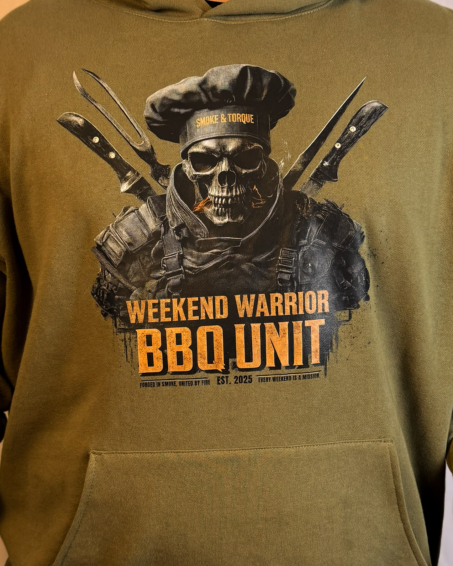 Weekend Warrior – BBQ Unit Hoodie