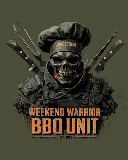 WEEKEND WARRIOR: BBQ UNIT TEE