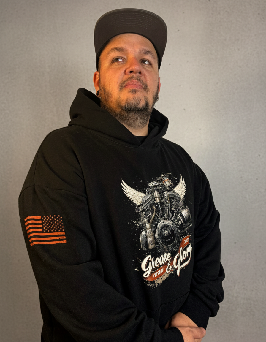 Grease and Glory Legacy Hoodie