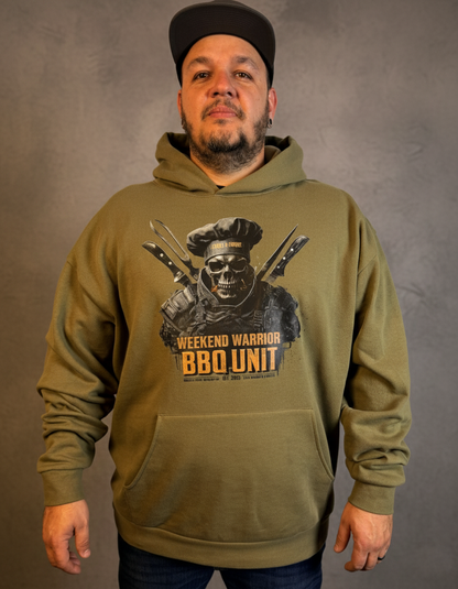 Weekend Warrior – BBQ Unit Hoodie