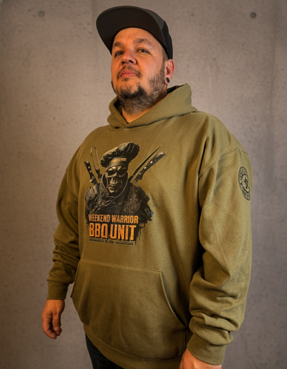 Weekend Warrior – BBQ Unit Hoodie