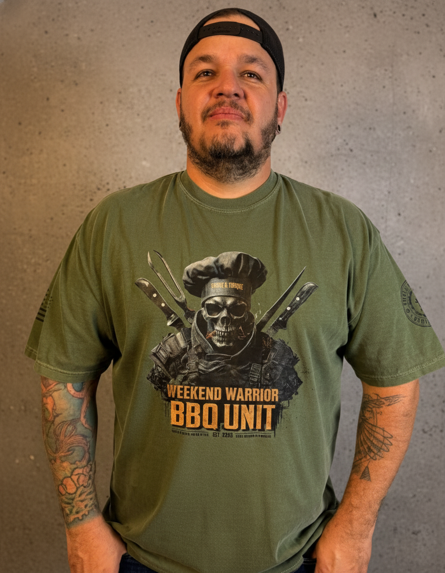 WEEKEND WARRIOR: BBQ UNIT TEE